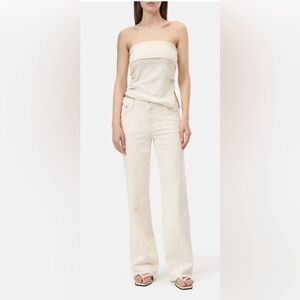 CLOSED GILLAN DENIM PANTS IN IVORY 24x32